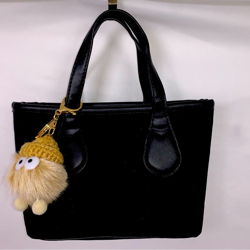 Classic black handbag